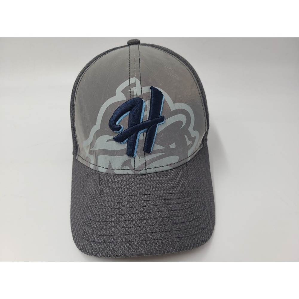 Hillsboro Hops New Era 9Forty Mesh Adjustable Hat Cap Men Women MiLB Gray Blue